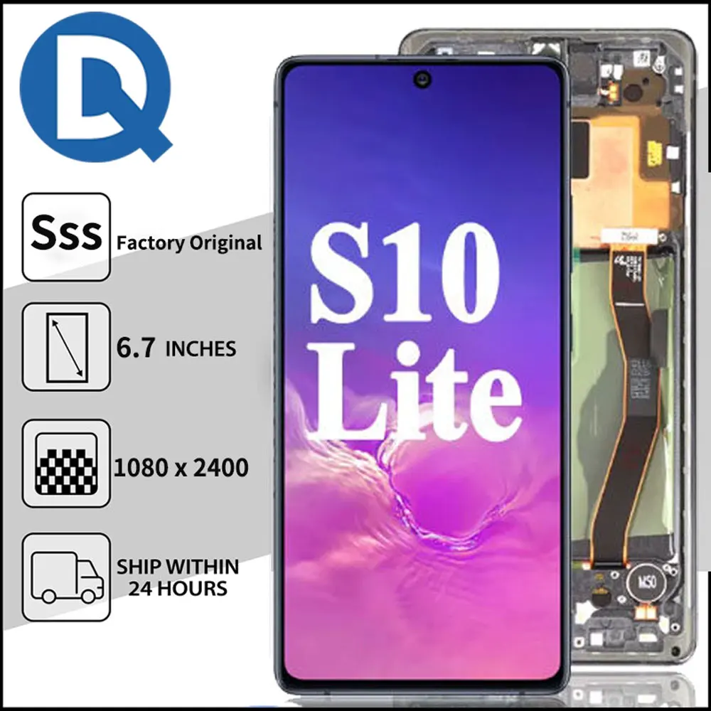 6.7 Inch Factory Original LCD Display For Samsung Galaxy S10 Lite,Display Screen Digitizer Replacement Quality Touch Screen
6.7 Inch Factory Original LCD Display For Samsung Galaxy S10 Lite,Display Screen Digitizer Replacement Quality Touch Screen