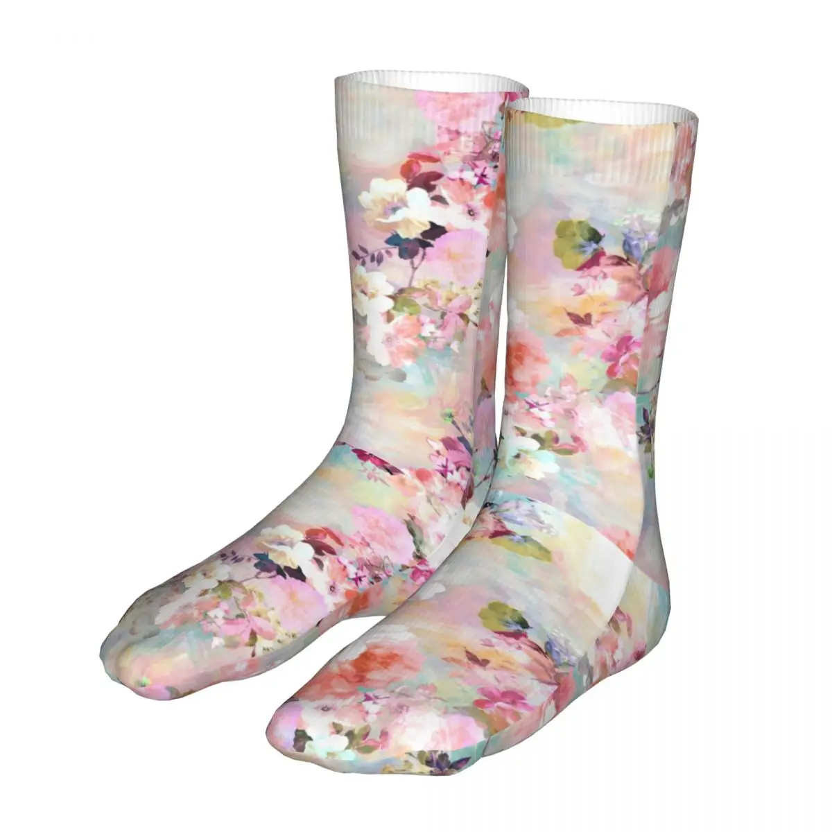 Romantic Pink Teal Watercolor Floral Socks Men Women Fashion Flowers Socks Novelty Spring Summer Autumn Winter Socks Gifts
Romantic Pink Teal Watercolor Floral Socks Men Women Fashion Flowers Socks Novelty Spring Summer Autumn Winter Socks Gifts