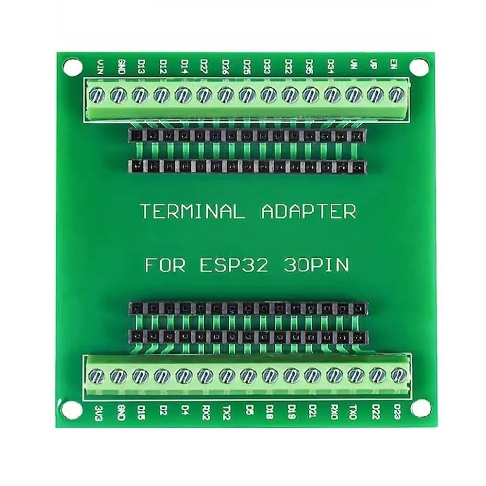 ESP32 Expansion Board 30Pin GPIO Breakout Board Compatible with 30 Pins ESP32 Development Board
ESP32 Expansion Board 30Pin GPIO Breakout Board Compatible with 30 Pins ESP32 Development Board