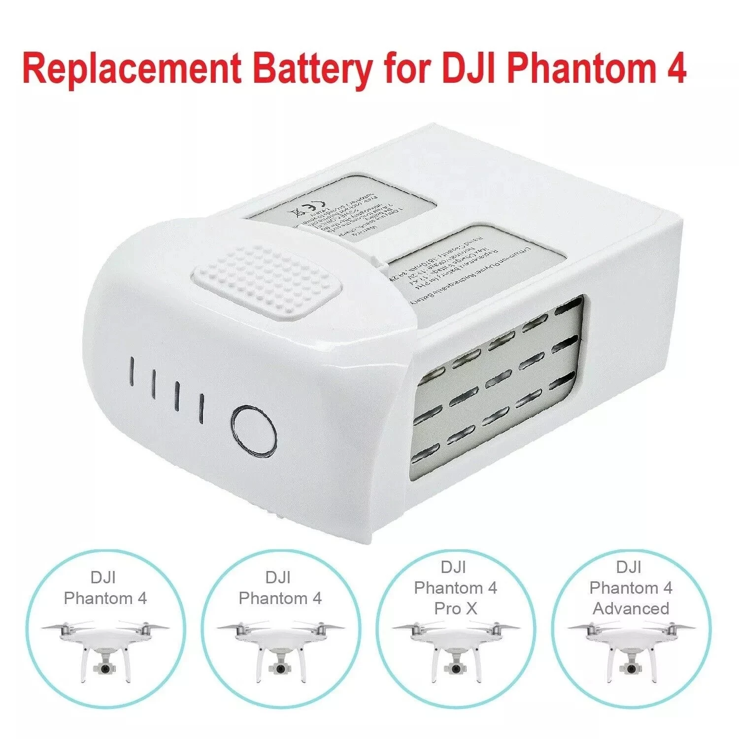 New 5870mAh High Capacity Intelligent Flight Battery for DJI Phantom 4 Pro Advanced
New 5870mAh High Capacity Intelligent Flight Battery for DJI Phantom 4 Pro Advanced
