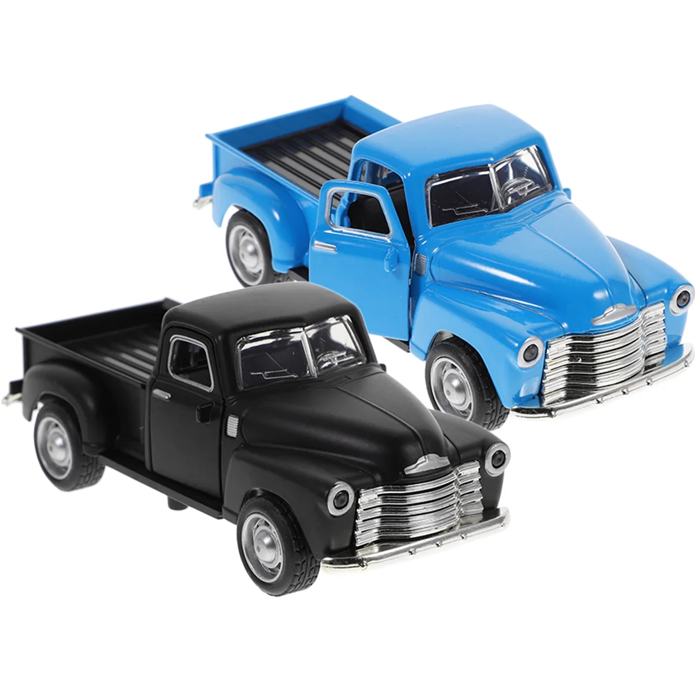 2 Pcs Toy Car Miniature Model Simulation Pickup Truck Alloy Vintage Bathroom Decor
2 Pcs Toy Car Miniature Model Simulation Pickup Truck Alloy Vintage Bathroom Decor