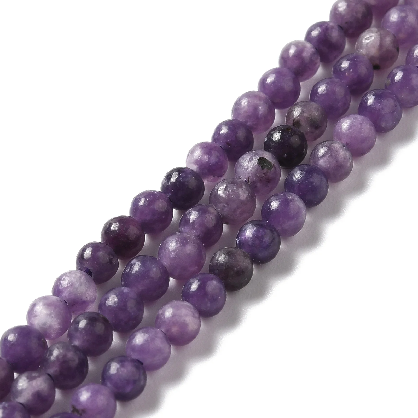 3 StrandsNatural Stone Lepidolite Beads 4/6/8/10mm Round Loose Spacer Beads For Jewelry Making DIY Bracelet Necklace
3 StrandsNatural Stone Lepidolite Beads 4/6/8/10mm Round Loose Spacer Beads For Jewelry Making DIY Bracelet Necklace