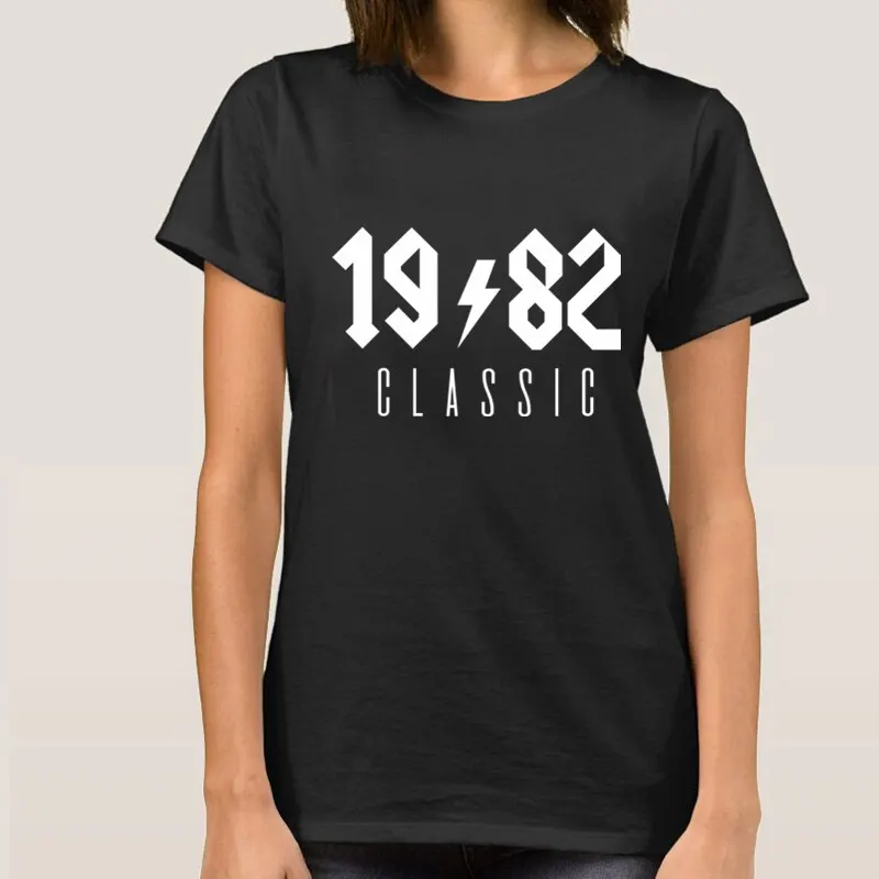 1982 Classic Tops Tee shirts for women Summer Casual Women t-shirt Harajuku Letter Graphic Female T Shirt fashion female clothes
1982 Classic Tops Tee shirts for women Summer Casual Women t-shirt Harajuku Letter Graphic Female T Shirt fashion female clothes