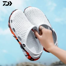 Daiwa New Outdoor Men's Sandals Men's Lightweight Beach Slippers Sandals Garden Shoes Outdoor Non-slip Sports Fishing Slippers 
Daiwa New Outdoor Men's Sandals Men's Lightweight Beach Slippers Sandals Garden Shoes Outdoor Non-slip Sports Fishing Slippers