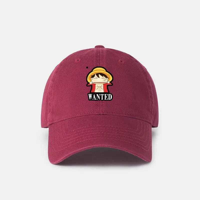 Japanese Cartoon Baseball Cap One Piece Luffy Zoro Nami Usopp Animation Peripheral Fashion Creative Couple Student Sun Visor Cap
Japanese Cartoon Baseball Cap One Piece Luffy Zoro Nami Usopp Animation Peripheral Fashion Creative Couple Student Sun Visor Cap
