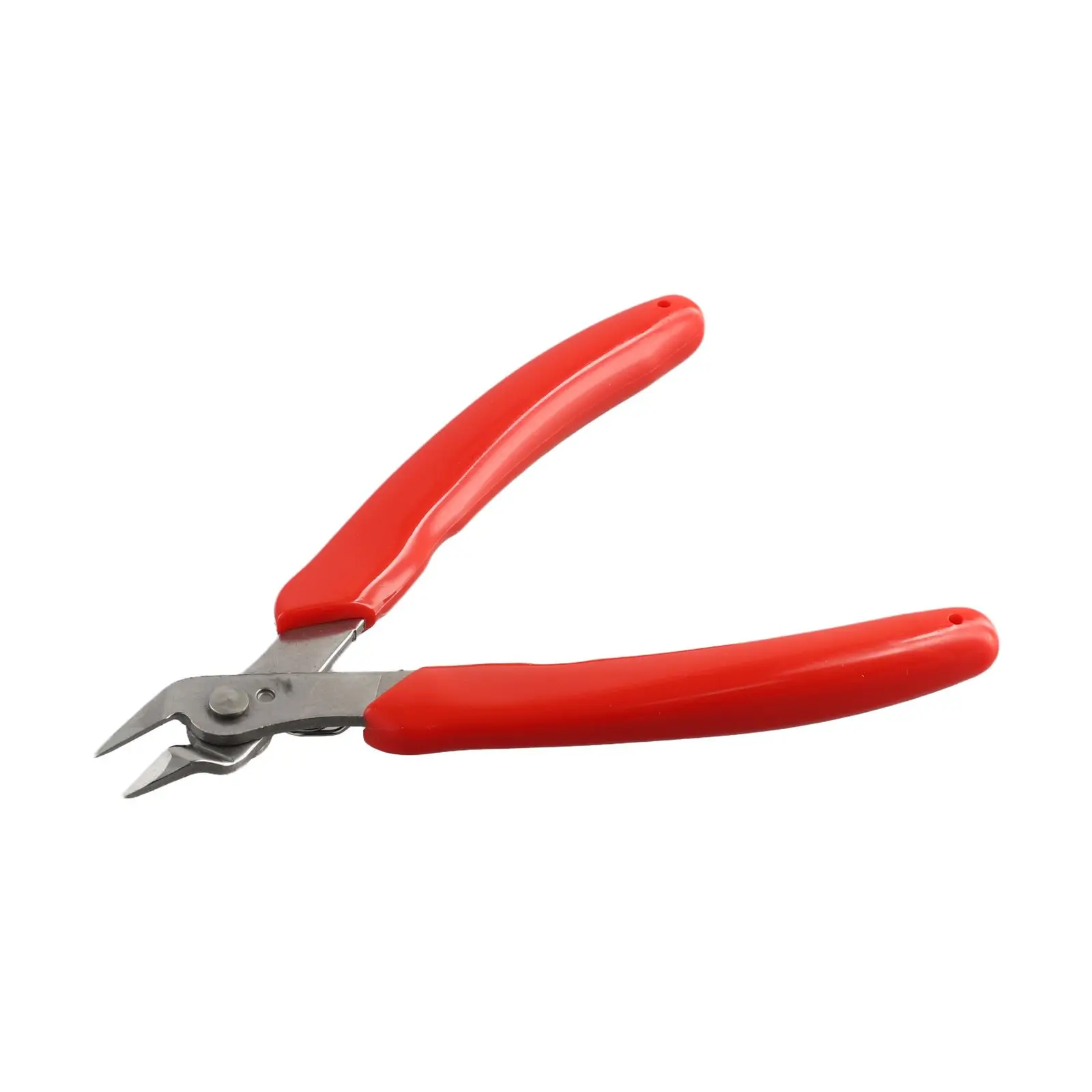 Durable Electronics Cutting Plier, Anti Slip Rubber Handle Cutter Suitable for Trimming Plastic Products and Small Metal Wires
Durable Electronics Cutting Plier, Anti Slip Rubber Handle Cutter Suitable for Trimming Plastic Products and Small Metal Wires