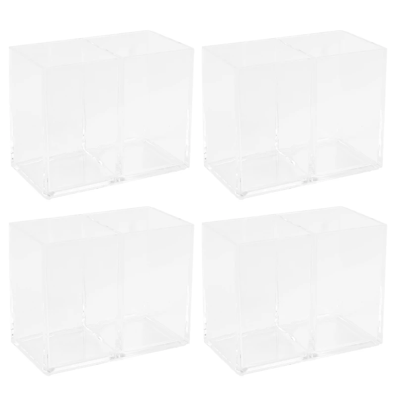 4X Clear Acrylic Makeup Brush Holder Pen Pencil Cup Holder Cosmetic Storage Case Desktop Stationery Organizer
4X Clear Acrylic Makeup Brush Holder Pen Pencil Cup Holder Cosmetic Storage Case Desktop Stationery Organizer