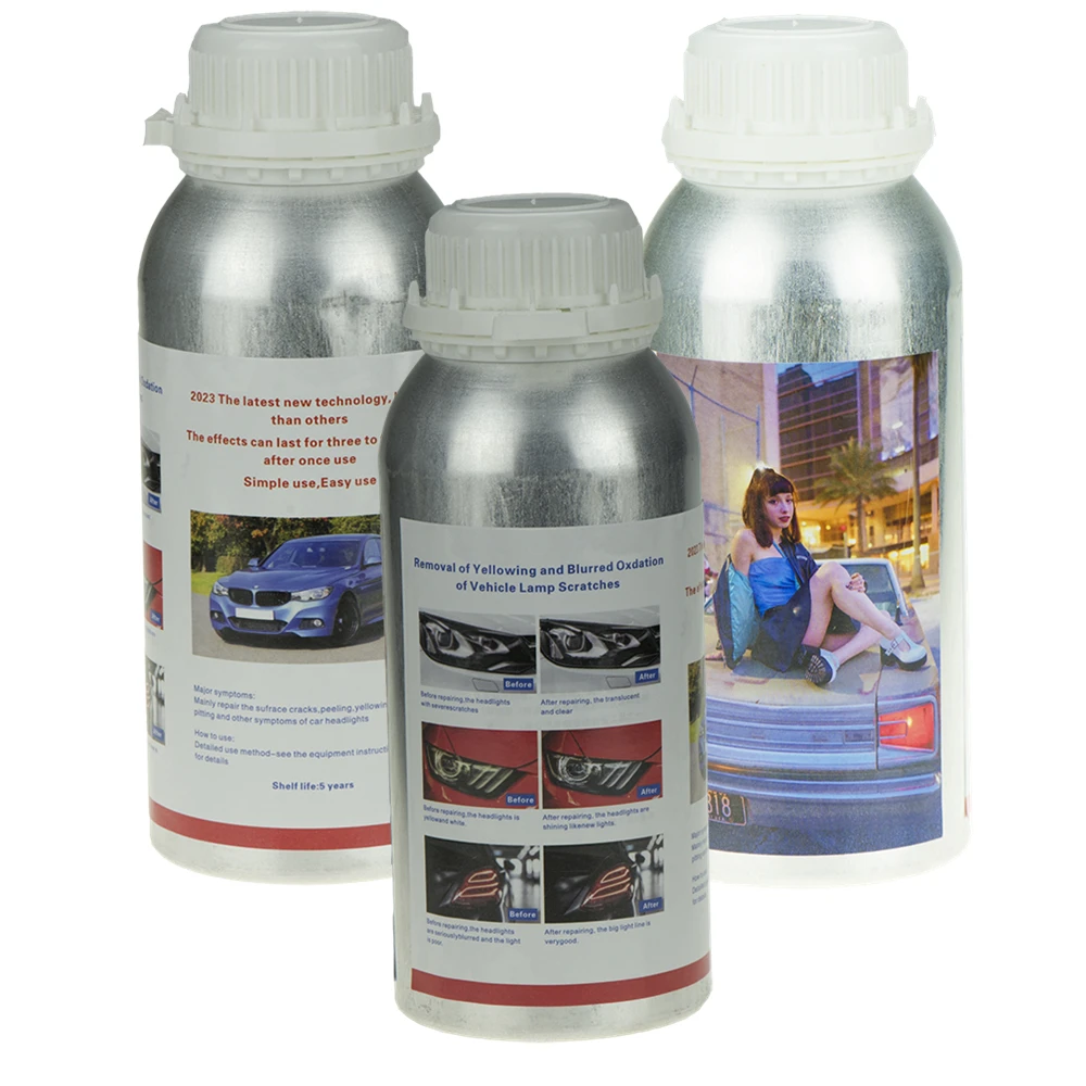 800ml Headlights Liquid Polymer Headlight Chemical Polish Repair Fluid Refurbishment Scratch Repair Polishing Headlights Kit
800ml Headlights Liquid Polymer Headlight Chemical Polish Repair Fluid Refurbishment Scratch Repair Polishing Headlights Kit