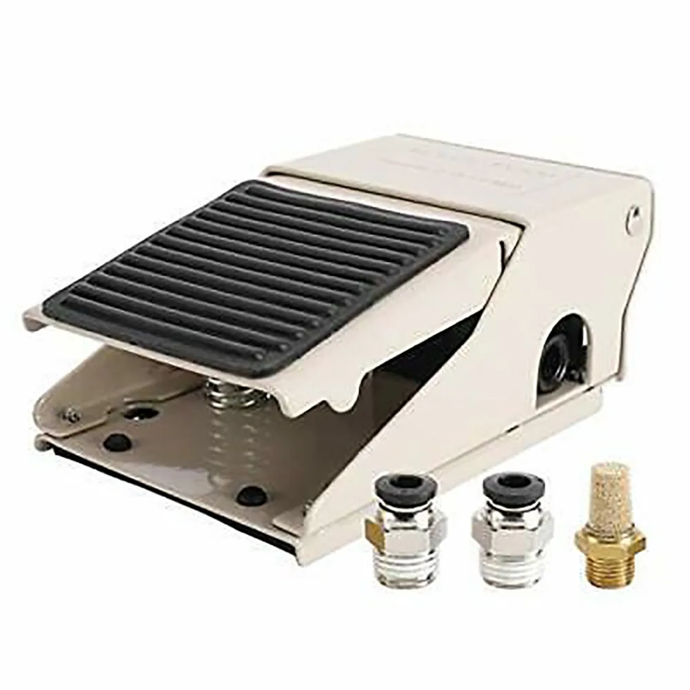 Foot Pedal Pressure Control Valve 3 Way 2 Position 1/4\" PT Air Pneumatic Switch For Control Spring Loaded Return Air Cylinder
Foot Pedal Pressure Control Valve 3 Way 2 Position 1/4\" PT Air Pneumatic Switch For Control Spring Loaded Return Air Cylinder
