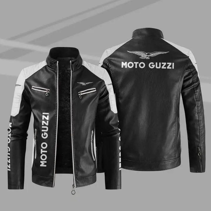 2023 New Winter Men's Moto Guzzi Logo Jacket Fashion Motorcycle Zipper Jacket Outwear Keep Warm Thickened Leather Man Coat 
2023 New Winter Men's Moto Guzzi Logo Jacket Fashion Motorcycle Zipper Jacket Outwear Keep Warm Thickened Leather Man Coat
