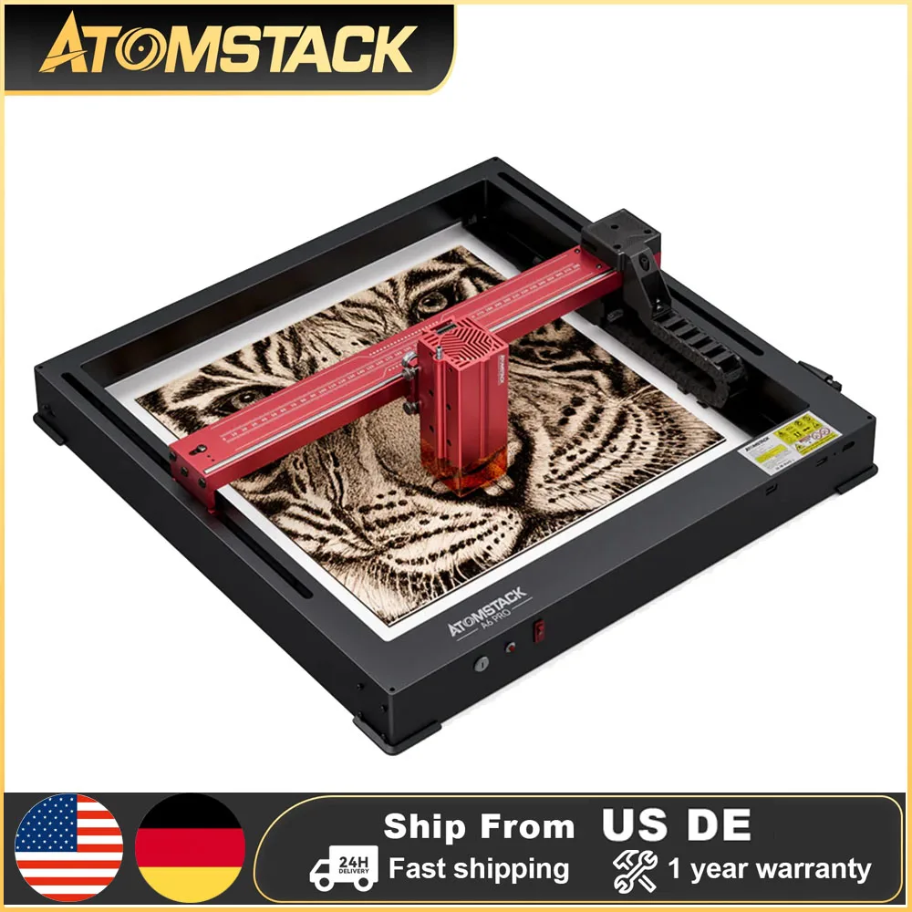 ATOMSTACK A6 Pro Optical Power 6W Laser Engraver Cutter Upgraded All-In-One Frame Installation-Free Blue Laser Engraving Machine
ATOMSTACK A6 Pro Optical Power 6W Laser Engraver Cutter Upgraded All-In-One Frame Installation-Free Blue Laser Engraving Machine