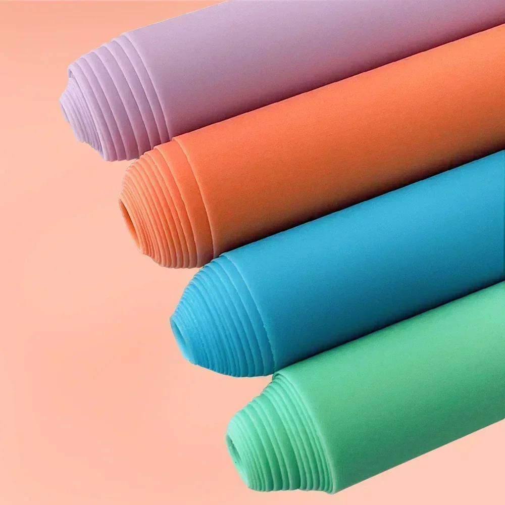 Jelly Solid Colored Translucent PVC Synthetic Leather Soft Vinyl Film Fabric Roll for Making Umbrella Bow Table Cover DIY Crafts
Jelly Solid Colored Translucent PVC Synthetic Leather Soft Vinyl Film Fabric Roll for Making Umbrella Bow Table Cover DIY Crafts