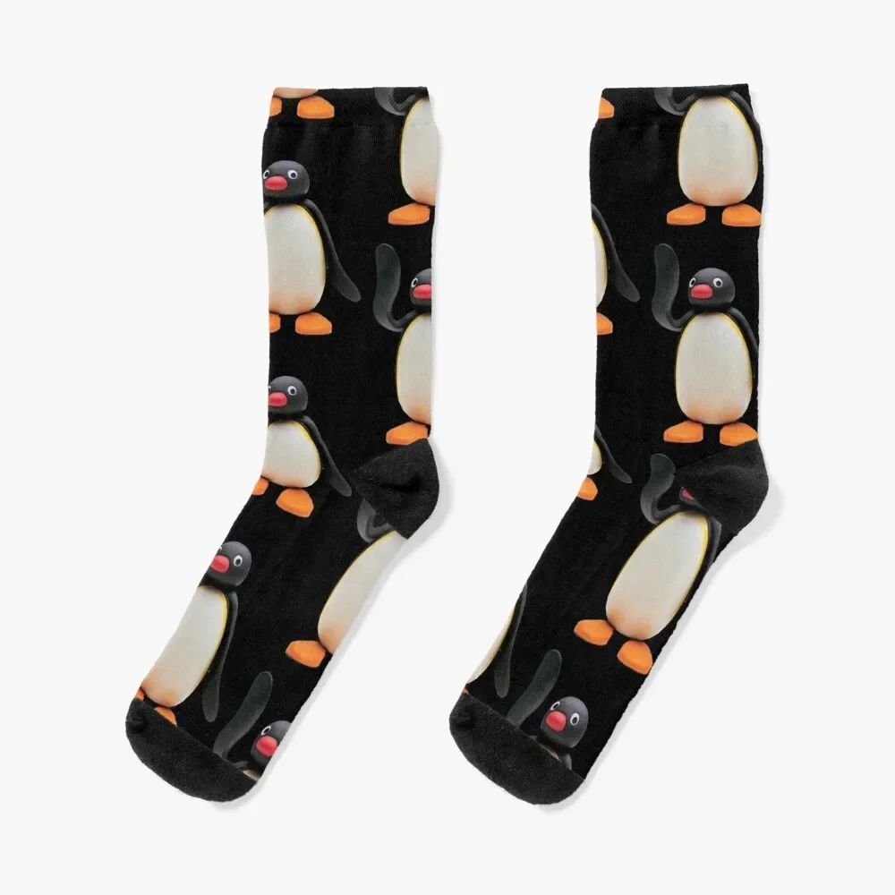 

Pingu Greeting BeepPeep's Official Merch Socks Lots colored christmass gift Hiking boots Man Socks Women's
