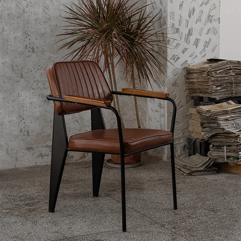 Customized Nordic Industrial Creative Personality Dining Chairs American Retro Backrest Armchair Restaurant Bar Metal Iron Chair
Customized Nordic Industrial Creative Personality Dining Chairs American Retro Backrest Armchair Restaurant Bar Metal Iron Chair