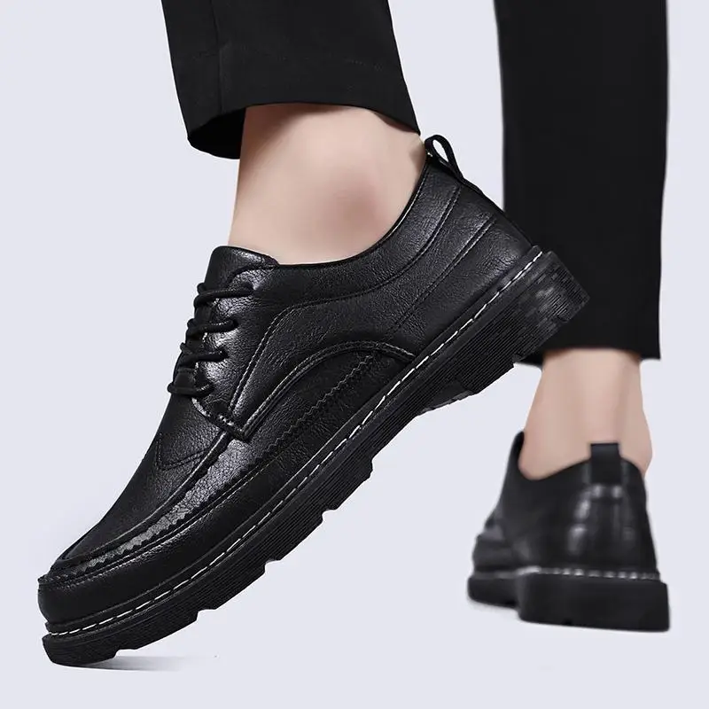 Мужские ботинки Dr. Boots, Новинка осени 2023, мужская обувь, британская повседневная обувь, мужская кожаная обувь в стиле инструментов
Мужские ботинки Dr. Boots, Новинка осени 2023, мужская обувь, британская повседневная обувь, мужская кожаная обувь в стиле инструментов
