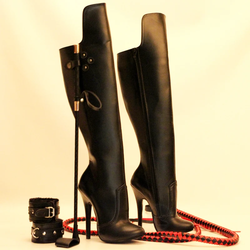 Round Toe Stiletto Super High Heel Knee High Boots Side Zipper Button Black Solid Sexy Vintage Women Long Boots Nightclub 2023
Round Toe Stiletto Super High Heel Knee High Boots Side Zipper Button Black Solid Sexy Vintage Women Long Boots Nightclub 2023