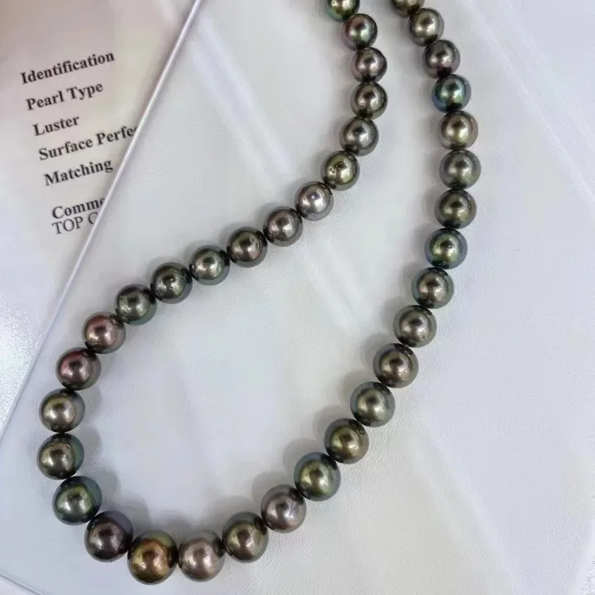 

Женское ожерелье из серебра 925 пробы с натуральным жемчугом 11-12 мм