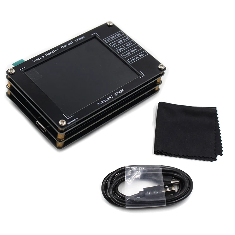 MLX90640 2.8Inch LCT Temperature Measurement Sensor Multifunctional Infrared Sensors Thermal Equipment
MLX90640 2.8Inch LCT Temperature Measurement Sensor Multifunctional Infrared Sensors Thermal Equipment