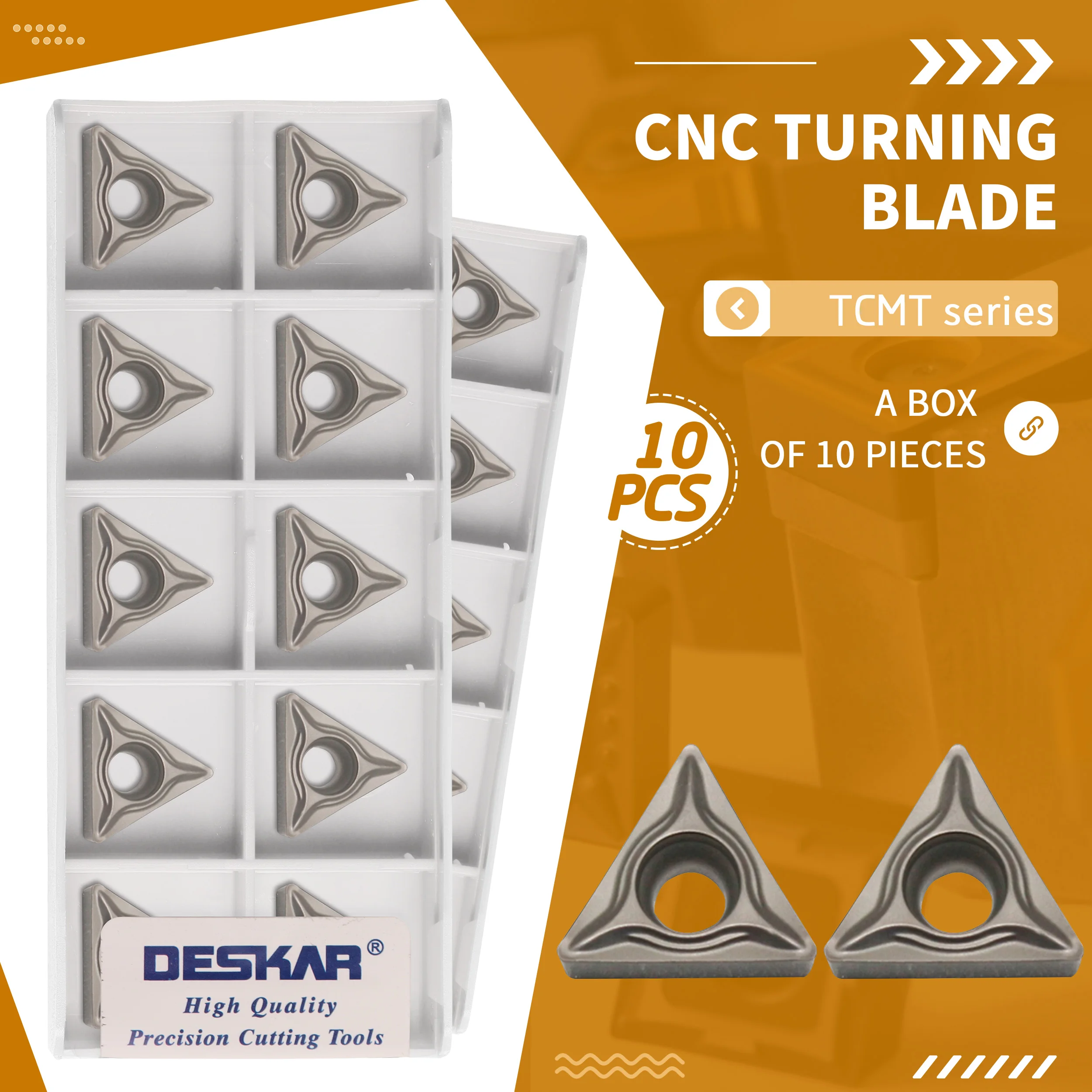 10Pcs TCMT110204-FG LF90 TCMT1102 CNC Lathe Machining Metal Ceramics Turning Tools Blade Carbide insert High Finish Sharp Sturdy
10Pcs TCMT110204-FG LF90 TCMT1102 CNC Lathe Machining Metal Ceramics Turning Tools Blade Carbide insert High Finish Sharp Sturdy