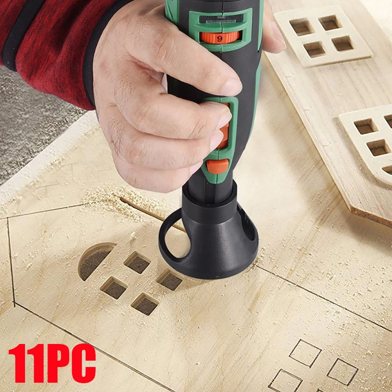 11Pcs Dedicated Locator Horn Fixed Base Wood Milling Cutter Set With Drill Bits For Dremel Rotary Tools Power Tool Accessories 
11Pcs Dedicated Locator Horn Fixed Base Wood Milling Cutter Set With Drill Bits For Dremel Rotary Tools Power Tool Accessories