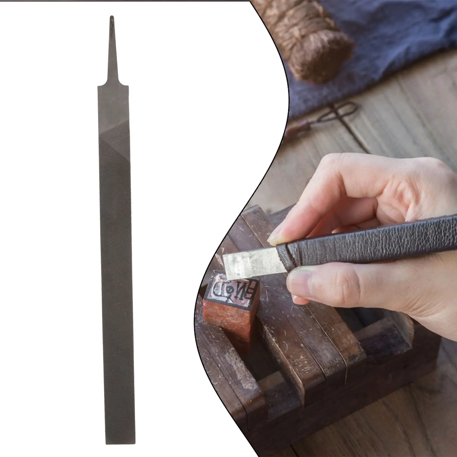 1Pc High Carbon Steel Flat Head File Tooth Deburring Carpenter Metal Grinding Polishing Hand Tools Woodworking Machinery Parts
1Pc High Carbon Steel Flat Head File Tooth Deburring Carpenter Metal Grinding Polishing Hand Tools Woodworking Machinery Parts