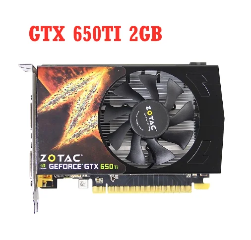 

ZOTAC GTX 650 Ti 2GD5 Video Card GeForce 128Bit GDDR5 Graphics Cards for nVIDIA Map GTX 650 Ti GTX650 Ti 2G Hdmi Dvi Used