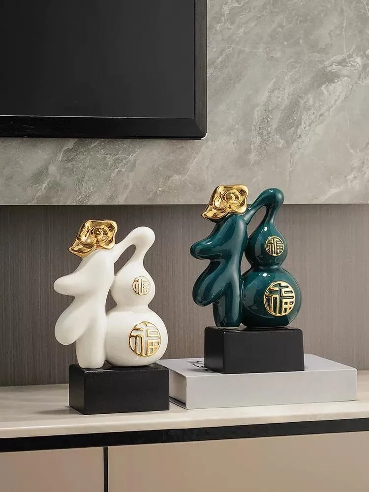 Fu Hulu Decoration Small Items for Creative Office Luxury Entrance Living Room Wine Cabinet
Fu Hulu Decoration Small Items for Creative Office Luxury Entrance Living Room Wine Cabinet