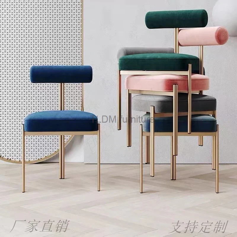 Minimalist Dining Chair Home Internet Celebrity Affordable Luxury Style Dining Table and Chair Leisure Armchair Cosmetic Chair
Minimalist Dining Chair Home Internet Celebrity Affordable Luxury Style Dining Table and Chair Leisure Armchair Cosmetic Chair