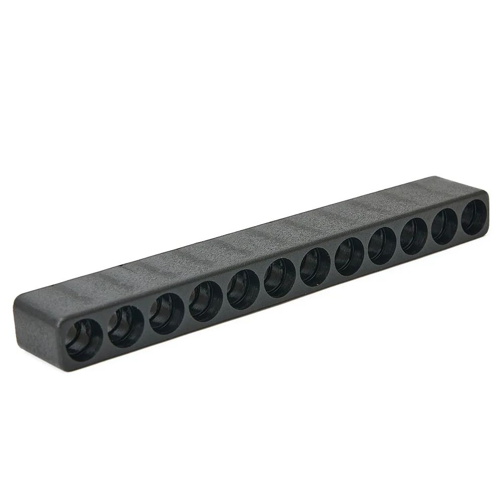 Set Screwdriver bit holder 95*15*10mm Black Kit 10PCS 12 Holes Hex Shank Storage Head Holding Plastic Universal
Set Screwdriver bit holder 95*15*10mm Black Kit 10PCS 12 Holes Hex Shank Storage Head Holding Plastic Universal