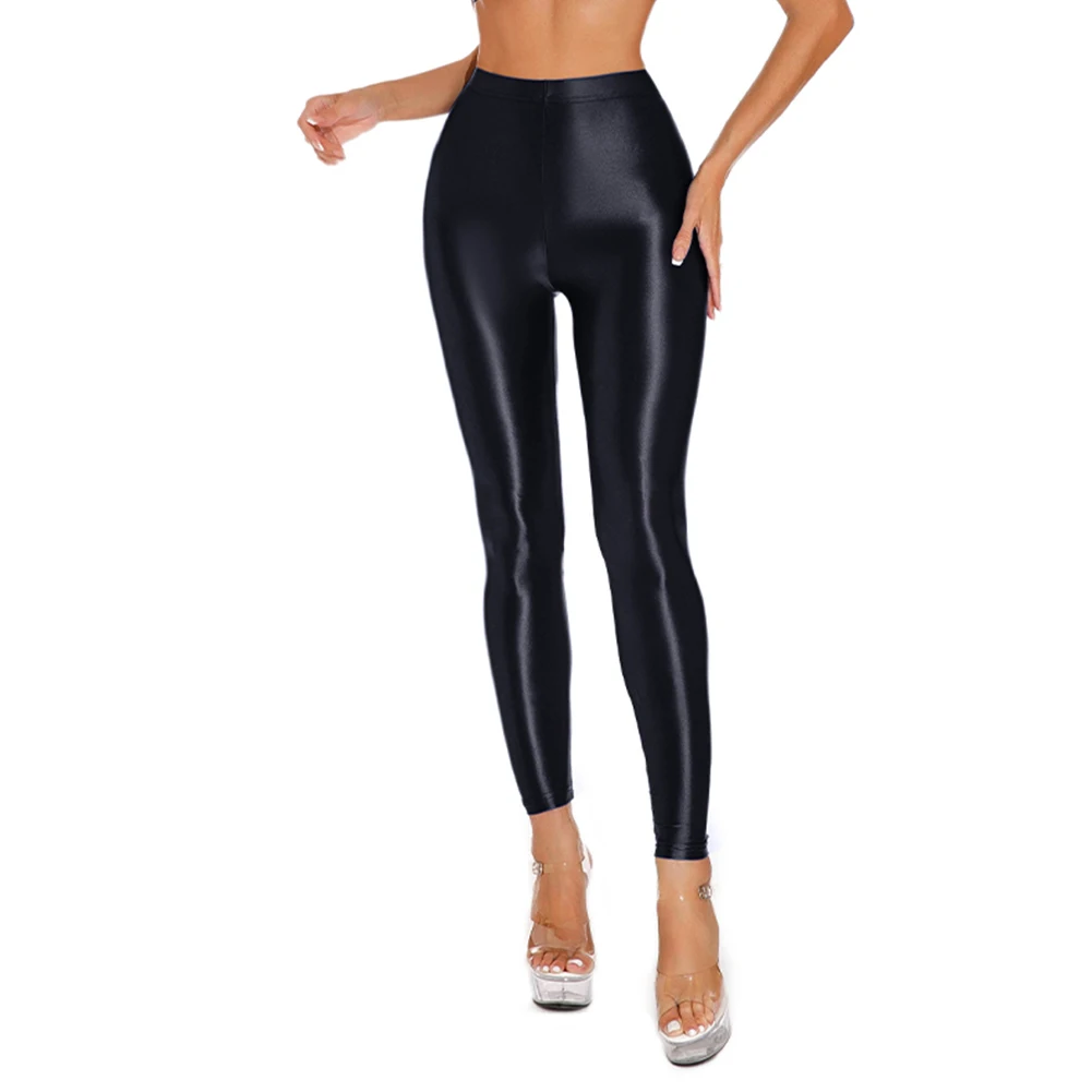Womens Satin Glossy Stretchy Shiny Wet Look Leggings Dancing Lingerie Yoga Pants See Through Ladies Slim Fitting Sensual Tights
Womens Satin Glossy Stretchy Shiny Wet Look Leggings Dancing Lingerie Yoga Pants See Through Ladies Slim Fitting Sensual Tights