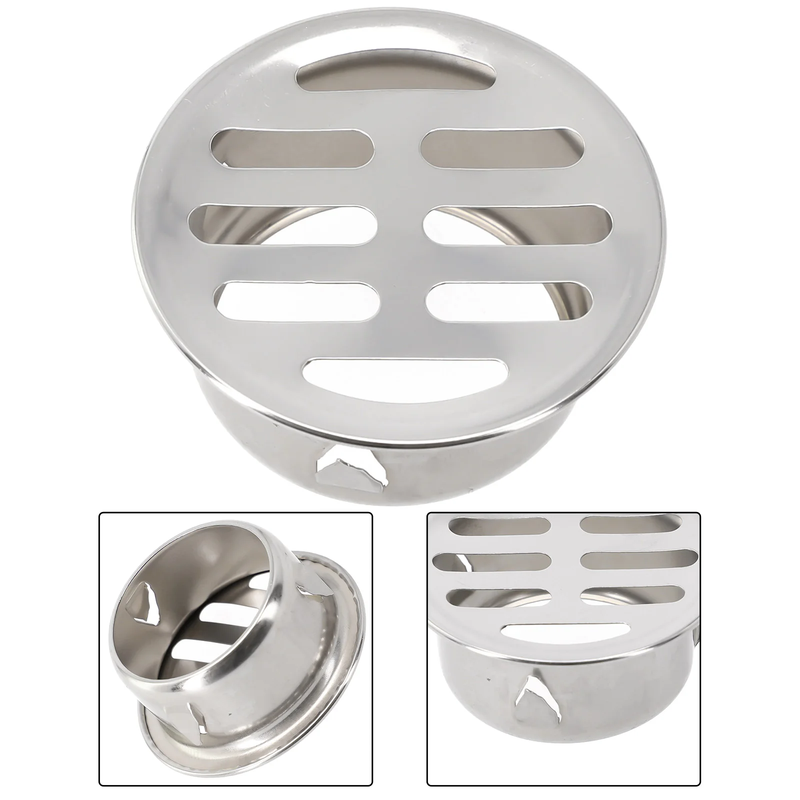 Cover Floor Drain Balcony Floor Drain Stainless Steel Displacement Thickened Drainage Exhaust Pipe End Outdoor
Cover Floor Drain Balcony Floor Drain Stainless Steel Displacement Thickened Drainage Exhaust Pipe End Outdoor
