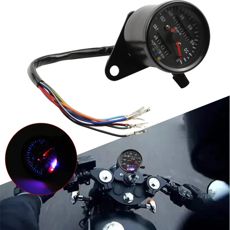Motorcycle Instrument Refitted Accessory Vehicle Kilometer Meter Universal Waterproof Dual-counting Mileage LED4 Lamp Instrument
Motorcycle Instrument Refitted Accessory Vehicle Kilometer Meter Universal Waterproof Dual-counting Mileage LED4 Lamp Instrument