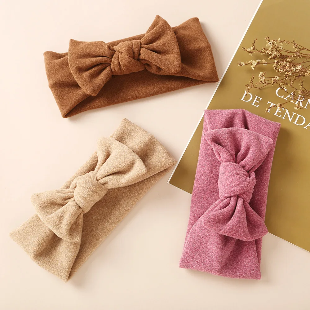 Faux Cashmere Hair Band Baby Bowknot Elastic Headwrap Solid Color Baby Headband Windproof Warm Winter Headband Kids Headwear
Faux Cashmere Hair Band Baby Bowknot Elastic Headwrap Solid Color Baby Headband Windproof Warm Winter Headband Kids Headwear
