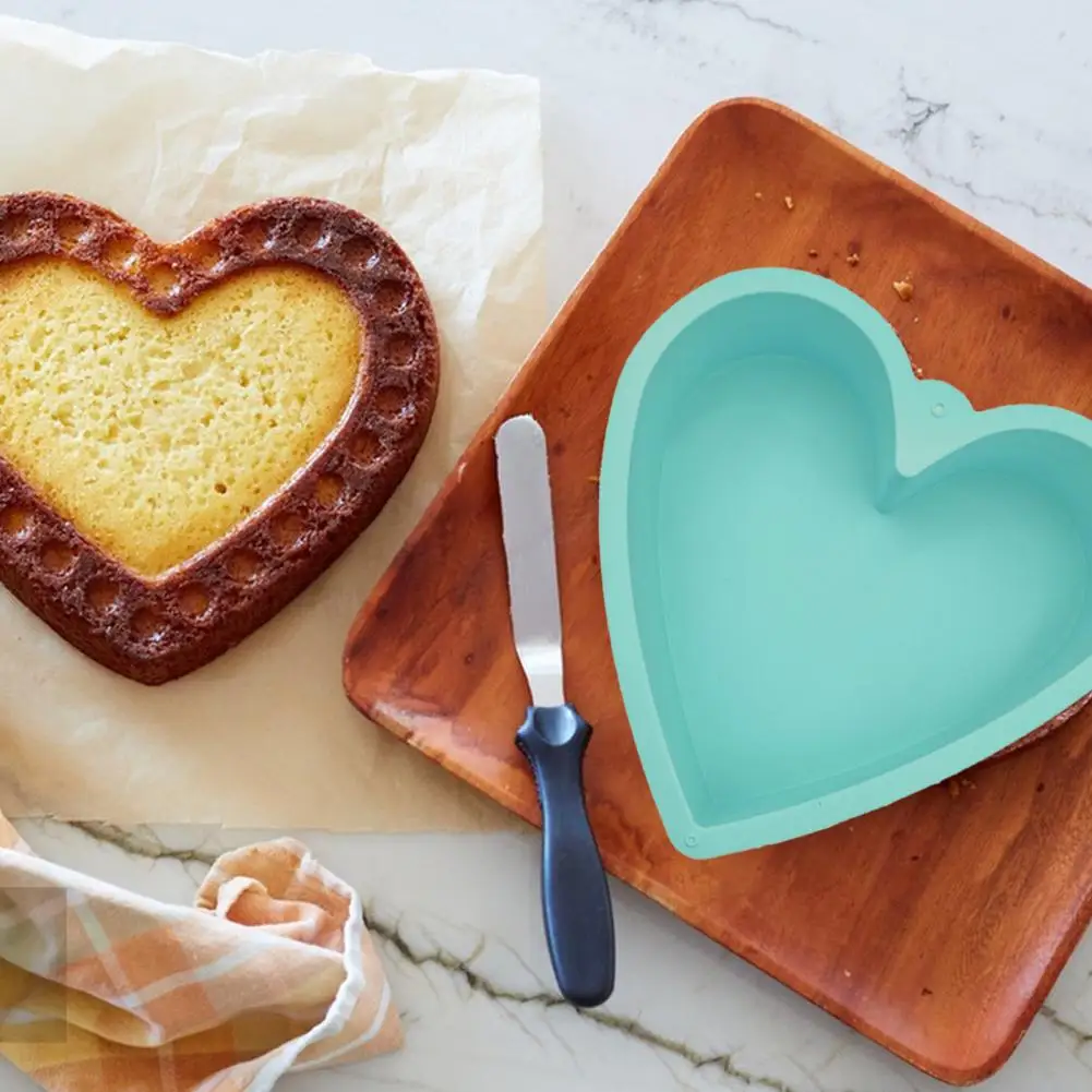 Durable Silicone Baking Mold Non-stick Silicone Heart Shaped Cake Mold Set for Valentines Day Anniversaries for Cheesecake
Durable Silicone Baking Mold Non-stick Silicone Heart Shaped Cake Mold Set for Valentines Day Anniversaries for Cheesecake