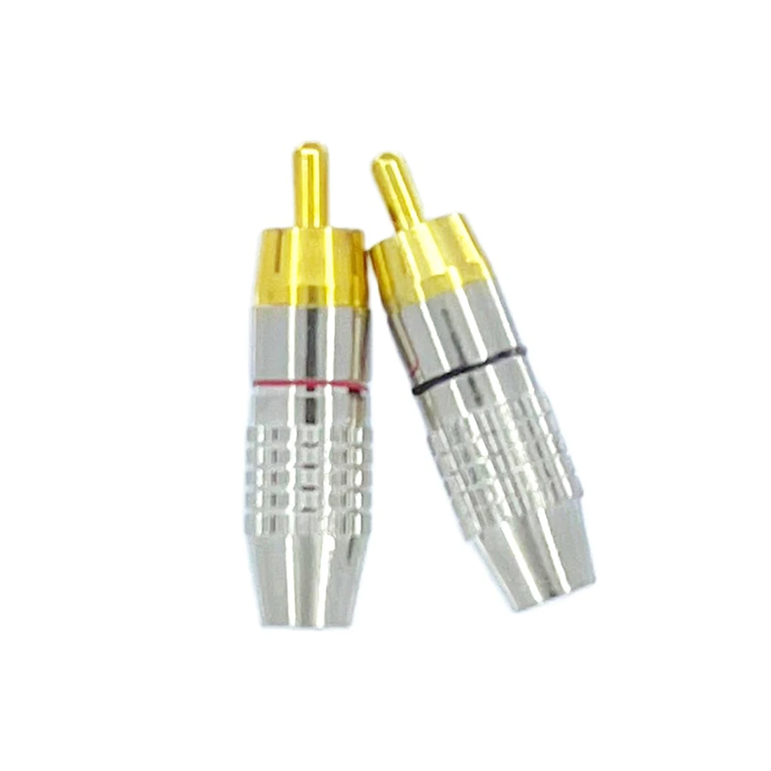 6pcs High Quality RCA Connector Audio Vedio AV Plug 270 RCA Gold-plated Red/Black 
6pcs High Quality RCA Connector Audio Vedio AV Plug 270 RCA Gold-plated Red/Black