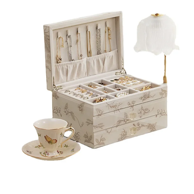 Yy Casket Jewel Box Jewelry Gold Wedding Delicate Earrings Necklace Storage Box
Yy Casket Jewel Box Jewelry Gold Wedding Delicate Earrings Necklace Storage Box