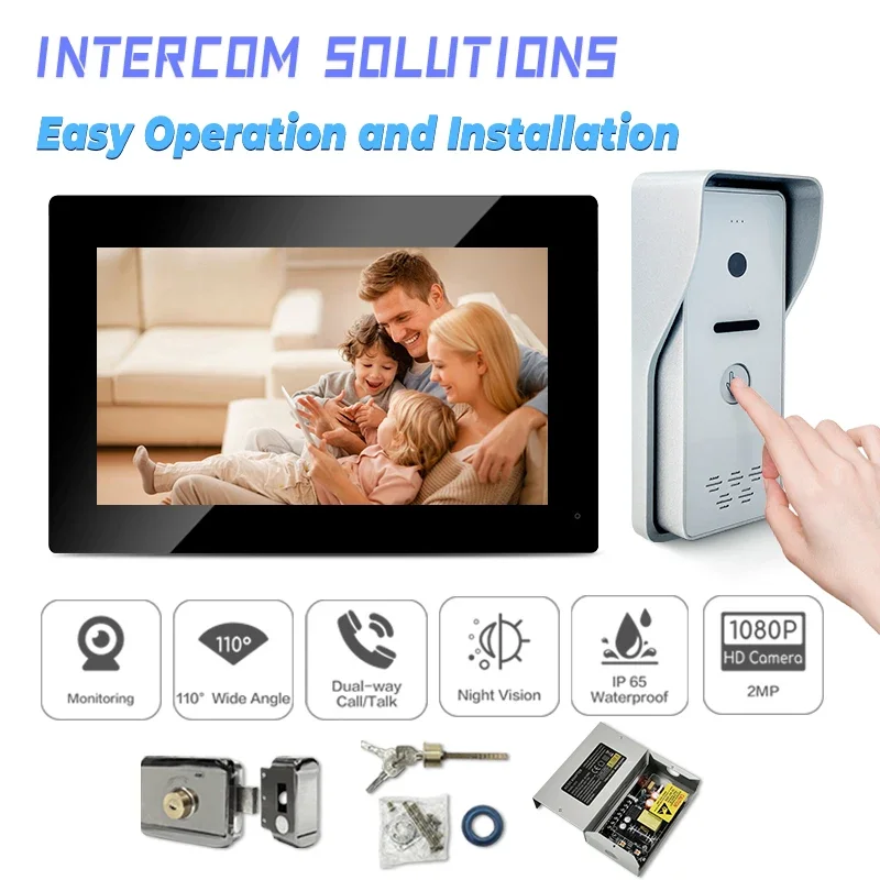 Best Factory 1080P Hd Camera Video Intercom Intercom Video System Waterproof Doorbell
Best Factory 1080P Hd Camera Video Intercom Intercom Video System Waterproof Doorbell