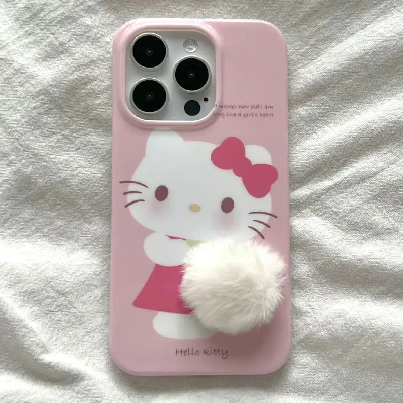 Kawaii Sanrio Anime Hello Kitty Silicone Phone Case Cute Cartoon Fall-proof Lovely Plush Pink All-inclusiveI Ultrathin for Girls
Kawaii Sanrio Anime Hello Kitty Silicone Phone Case Cute Cartoon Fall-proof Lovely Plush Pink All-inclusiveI Ultrathin for Girls