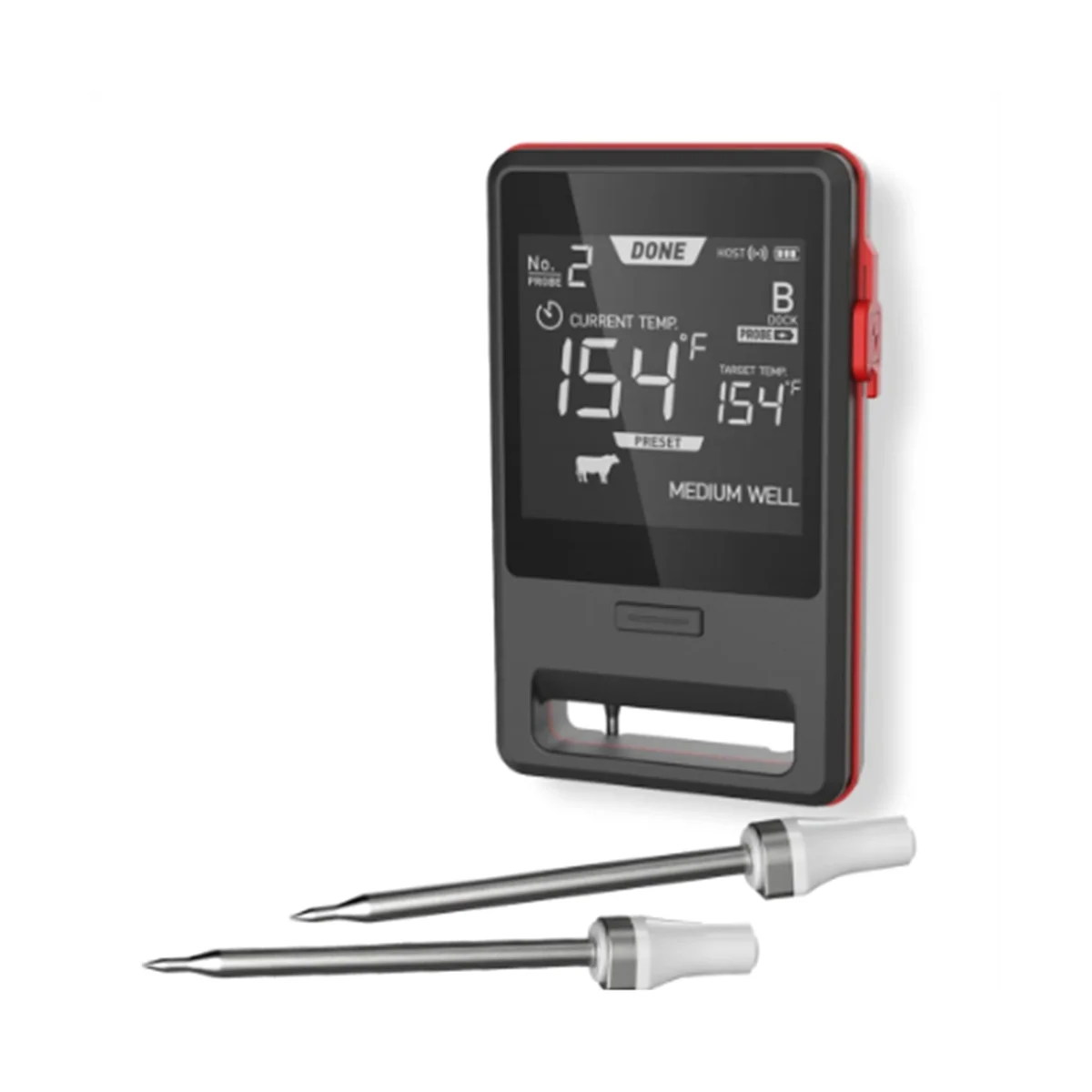 Wireless Meat Food Thermometer Remote Digital Kitchen Cooking Oven Tools Smart Digital Bluetooth Grill
Wireless Meat Food Thermometer Remote Digital Kitchen Cooking Oven Tools Smart Digital Bluetooth Grill