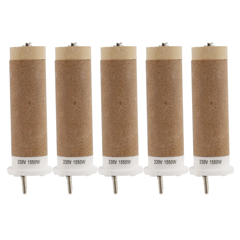 5X New 142.717 230V 1550W Ceramic Heating Elements For TRIAC ST/TRIAC AT Hot Air Tool 
5X New 142.717 230V 1550W Ceramic Heating Elements For TRIAC ST/TRIAC AT Hot Air Tool