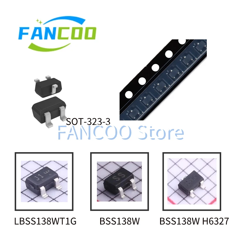 LBSS138WT1G J1 BSS138W SS BSS138W H6327 SWs BSS138PW XJ* BSS138BKW AD* SOT-323(SC-70-3)
LBSS138WT1G J1 BSS138W SS BSS138W H6327 SWs BSS138PW XJ* BSS138BKW AD* SOT-323(SC-70-3)