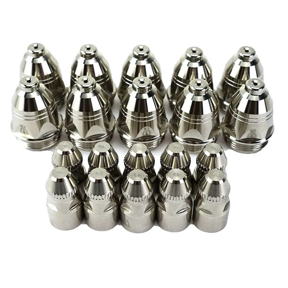 20pcs P80 Plasma Cutting Torch Consumable Cutting 60A 80A Tip Electrode Nozzle For Plasma Cutting Machine CUT-70/80/100/120
20pcs P80 Plasma Cutting Torch Consumable Cutting 60A 80A Tip Electrode Nozzle For Plasma Cutting Machine CUT-70/80/100/120