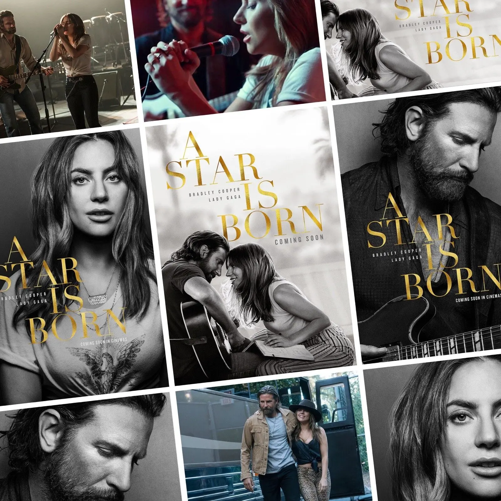 

A STAR IS BORN Movie Art Picture Print Silk Poster Home Wall Decor