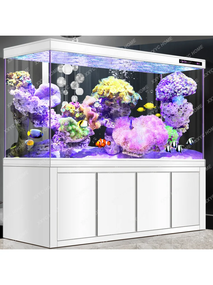 Fish Tank Living Room Large Office Floor Aquarium Bottom Filter Super White Glass Screen Hallway Partition Dragon Fish Tank
Fish Tank Living Room Large Office Floor Aquarium Bottom Filter Super White Glass Screen Hallway Partition Dragon Fish Tank