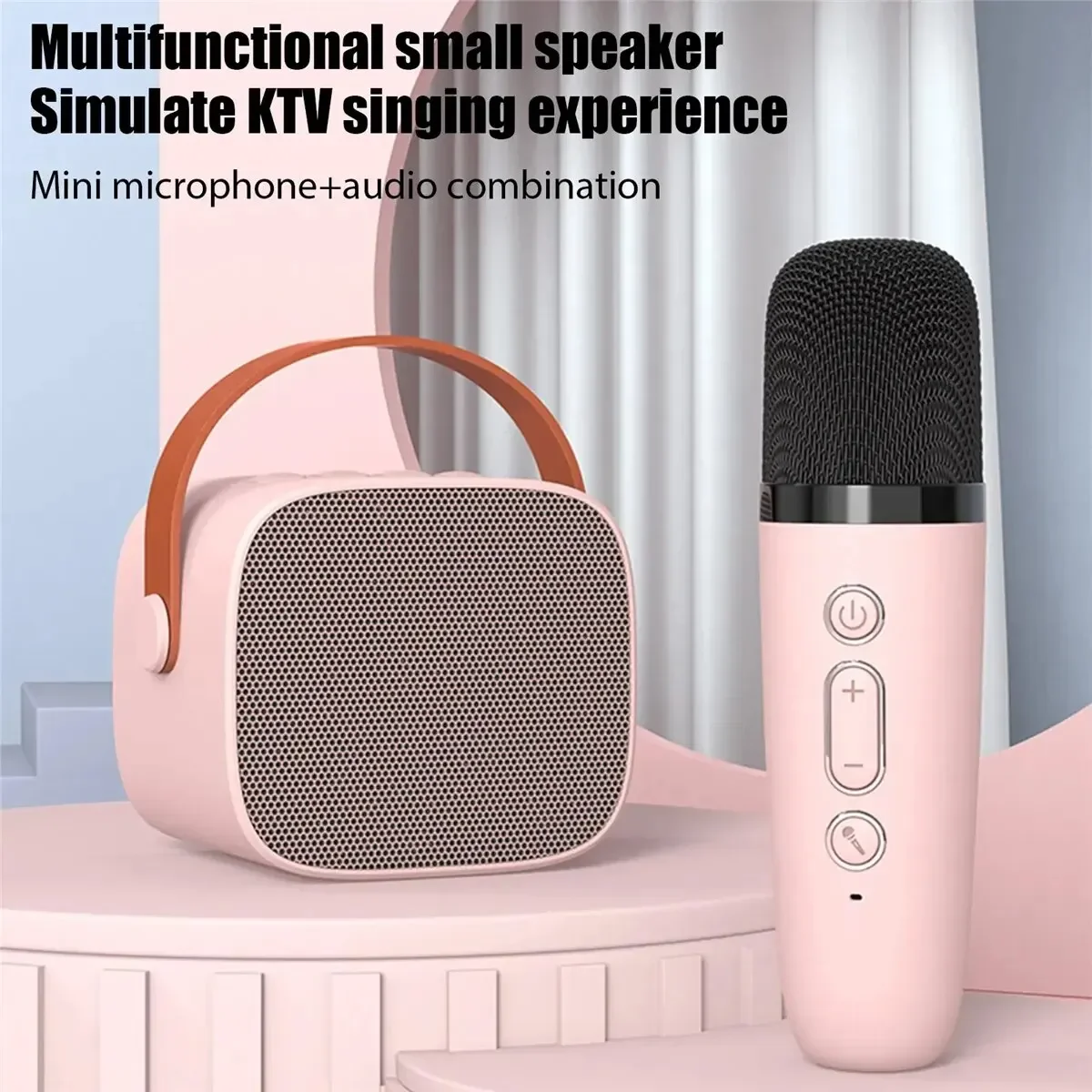 Mini Karaoke Machine Microphone for Adults and Kids with 1/2 Wireless Microphone Fun Toys Christmas Birthday Gifts new mini 2024
Mini Karaoke Machine Microphone for Adults and Kids with 1/2 Wireless Microphone Fun Toys Christmas Birthday Gifts new mini 2024