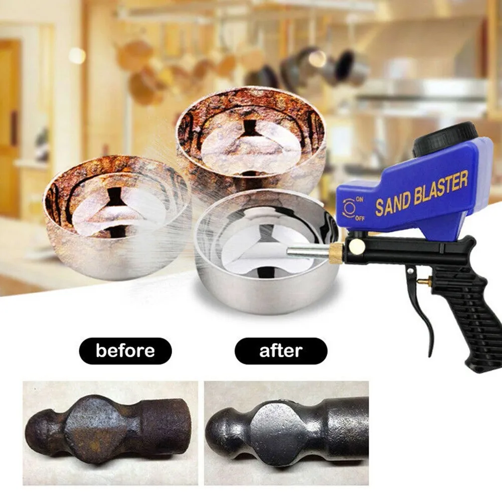Air Sandblasting Machine Hand Held Sand Blaster Portable Shot Media Blasting Adjustable Sand Blasting Machine Spray Gun
Air Sandblasting Machine Hand Held Sand Blaster Portable Shot Media Blasting Adjustable Sand Blasting Machine Spray Gun