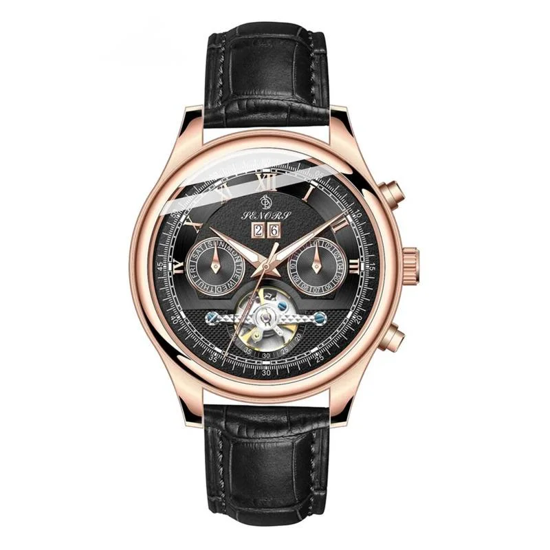 Senors Automatic Mechanical Watch Men Luxury Military Leather Wrist Watch for Man Clock Fashion Chronograph Wristwatch
Senors Automatic Mechanical Watch Men Luxury Military Leather Wrist Watch for Man Clock Fashion Chronograph Wristwatch
