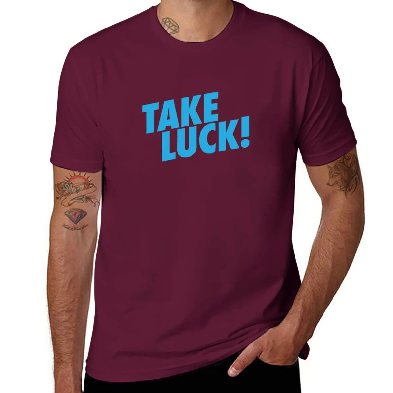 Brian Regan - Take Luck! T-Shirt plus size tops cute clothes Men's cotton t-shirt
Brian Regan - Take Luck! T-Shirt plus size tops cute clothes Men's cotton t-shirt