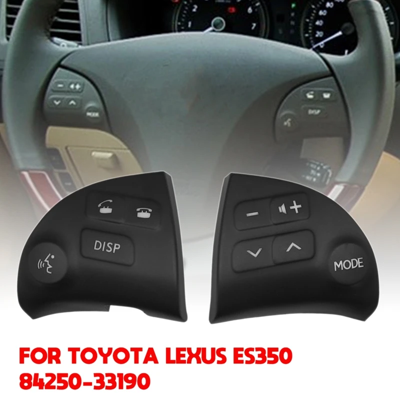 Car Multifunction Steering Wheel Button 84250-33190 For Toyota Lexus ES350 Bluetooth Speaker Button Switch
Car Multifunction Steering Wheel Button 84250-33190 For Toyota Lexus ES350 Bluetooth Speaker Button Switch
