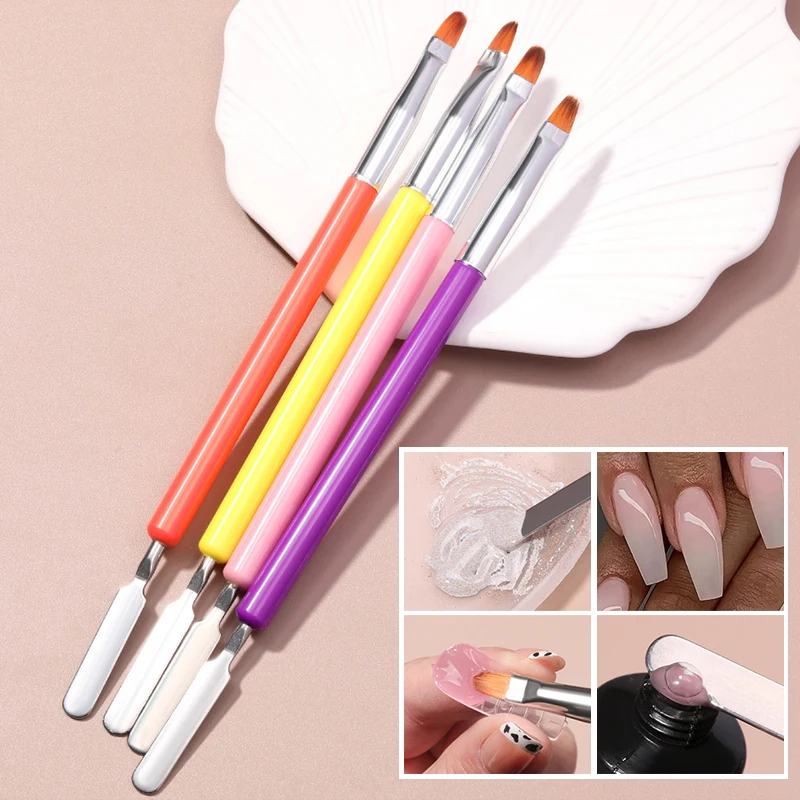 Nail Gel Brush Nail Art Pen Nails Extension Dual Head Painting Tool DIY Nails Art Stainless Steel Tool Colorful Manicure Decor
Nail Gel Brush Nail Art Pen Nails Extension Dual Head Painting Tool DIY Nails Art Stainless Steel Tool Colorful Manicure Decor